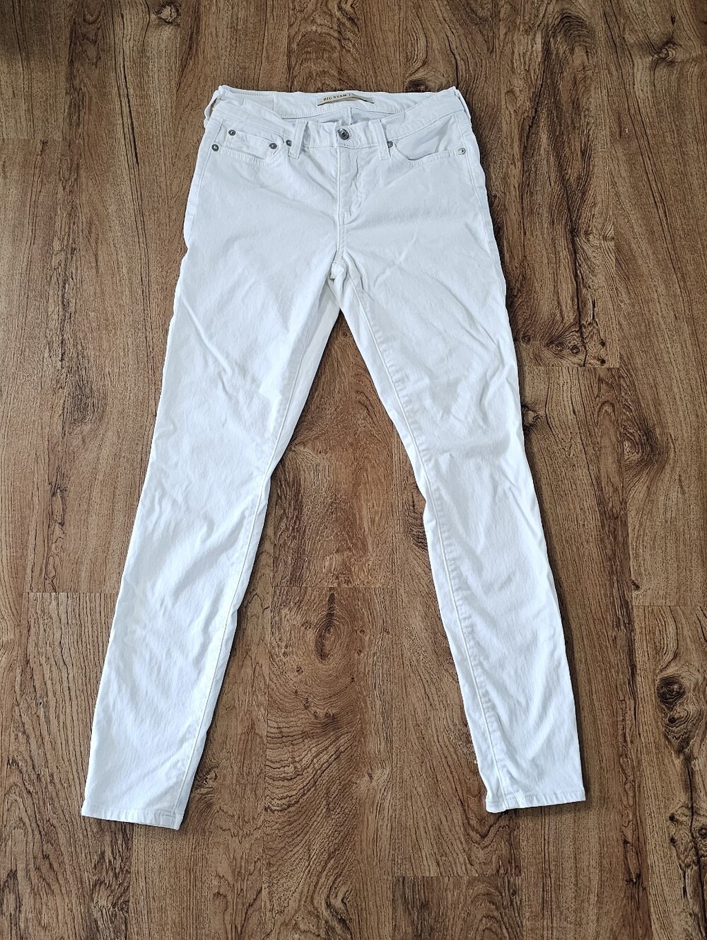 Big Star White Alex Skinny Jeans